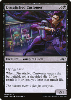 Dissatisfied Customer - Foil