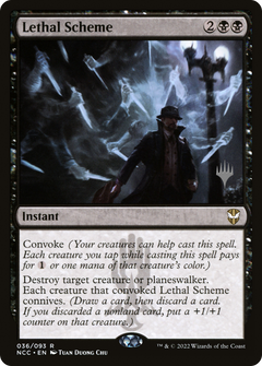 Lethal Scheme (036) (Promo Pack) - Foil