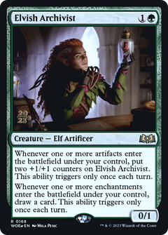 Elvish Archivist (0168) (Prerelease) - Foil