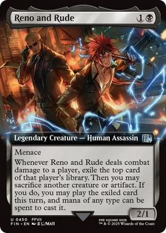 Reno and Rude (0450) (Extended Art) - Foil