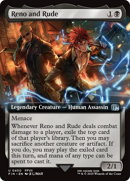 Reno and Rude (0450) (Extended Art) - Foil