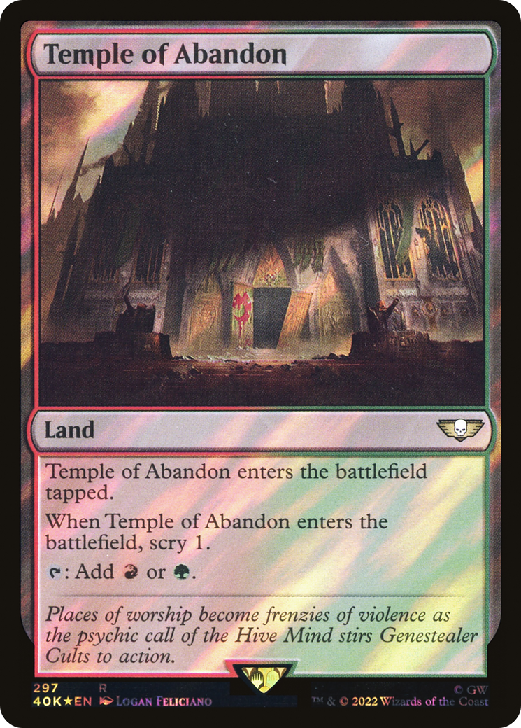 Temple of Abandon - Surge Foil