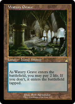 Watery Grave (0415) (Retro Frame) - Foil