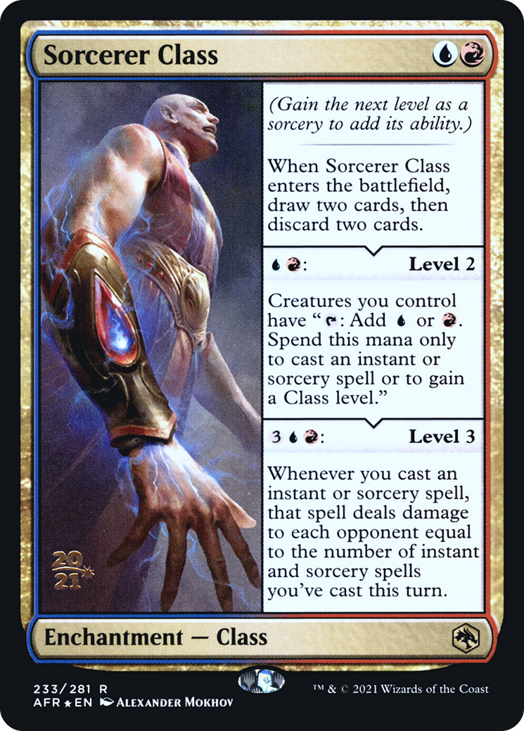 Sorcerer Class (233) (Prerelease) - Foil