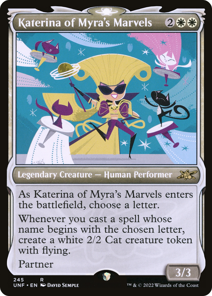 Katerina of Myra's Marvels (245) (Showcase) - Foil