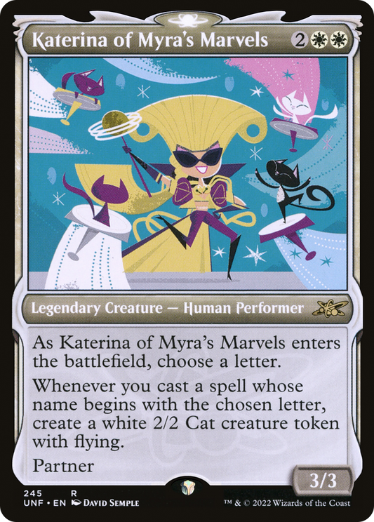Katerina of Myra's Marvels (245) (Showcase) - Foil