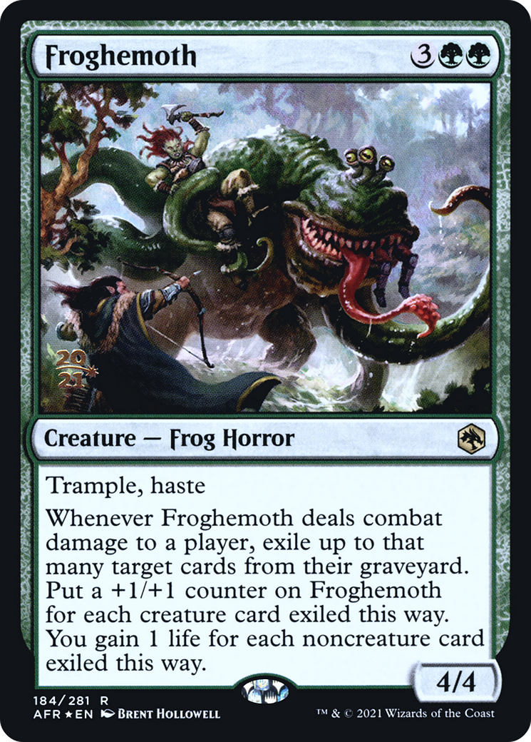 Froghemoth (184) (Prerelease) - Foil