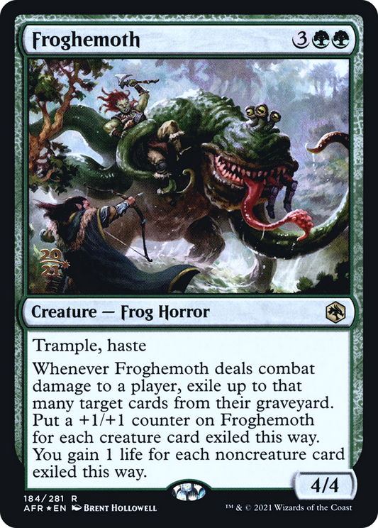 Froghemoth (184) (Prerelease) - Foil