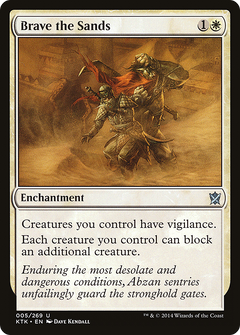 Brave the Sands - Foil