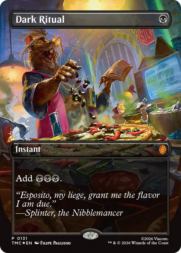 Dark Ritual (0131) (Borderless) (TMC) - Foil