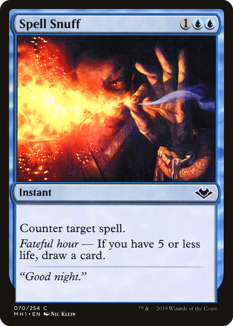 Spell Snuff - Foil