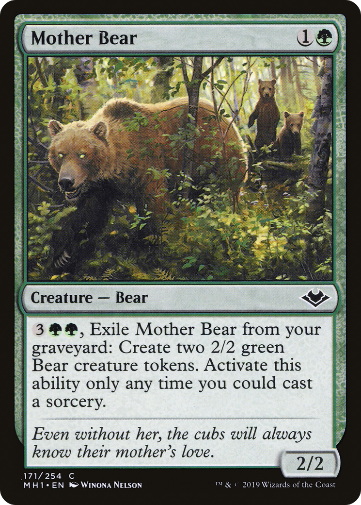 Mother Bear - Foil