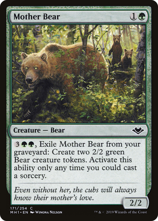 Mother Bear - Foil