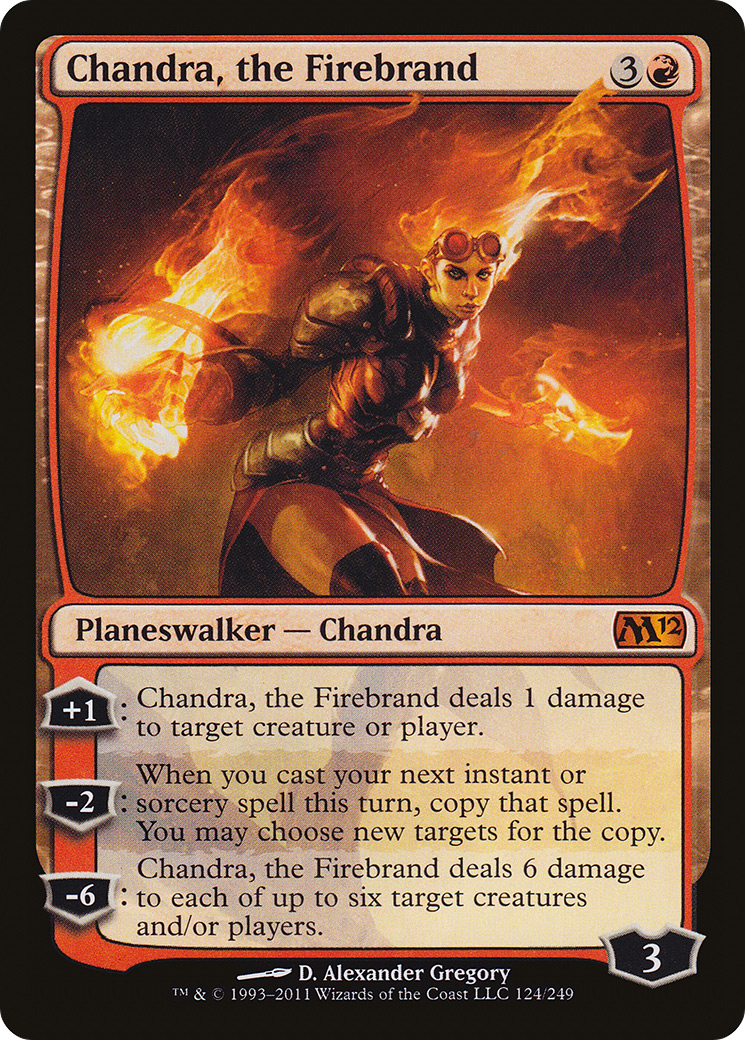 Chandra, the Firebrand - Foil