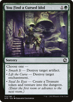 You Find a Cursed Idol - Foil