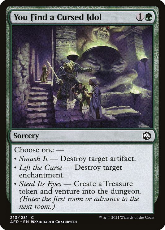 You Find a Cursed Idol - Foil