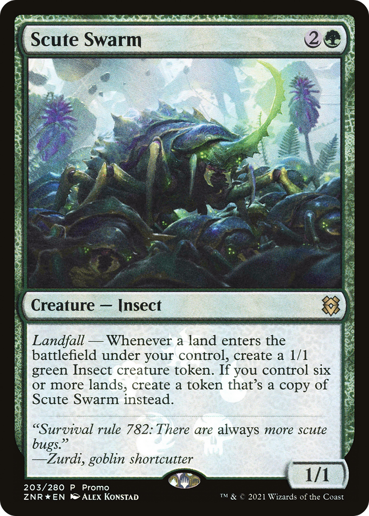 Scute Swarm (203) - Foil