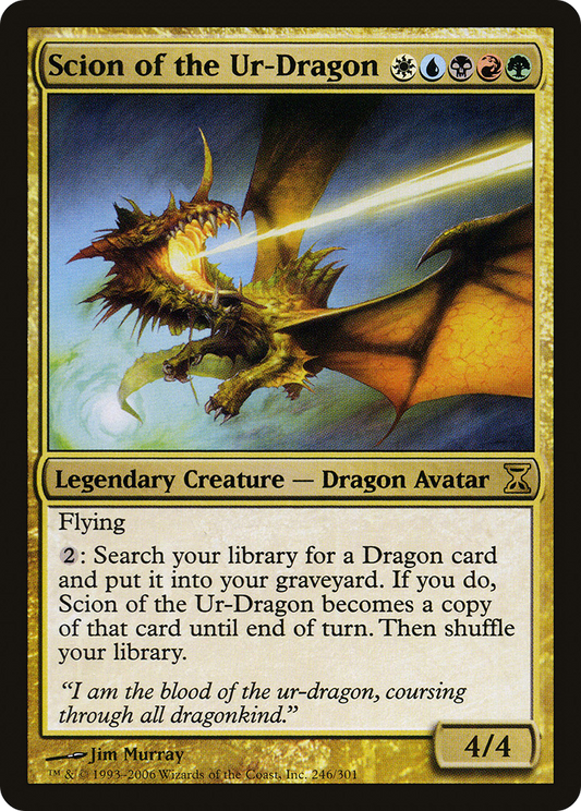 Scion of the Ur-Dragon - Foil
