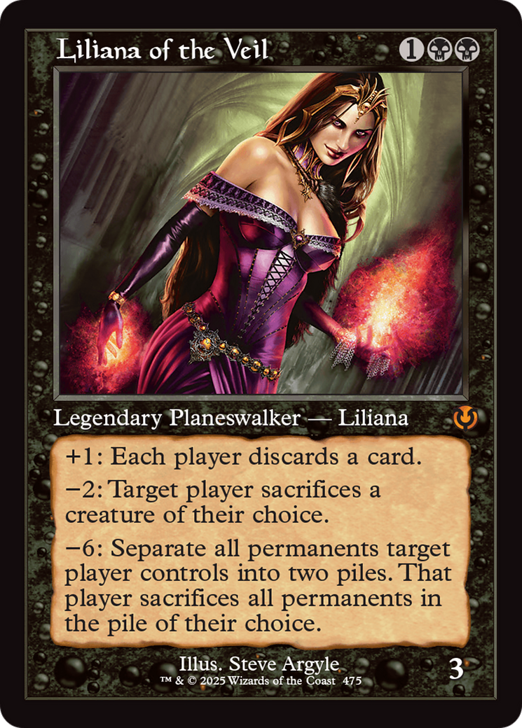 Liliana of the Veil (0475) (Retro Frame)