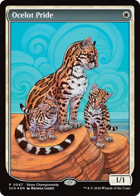 Ocelot Pride (0047) (Store Championship) (Textless) (SCH) - Foil