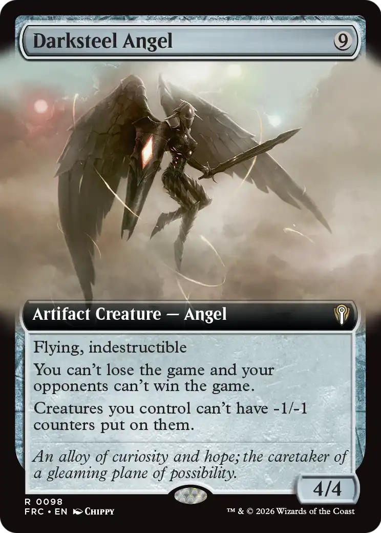 Darksteel Angel (0098) (Extended Art) (FRC) - Foil