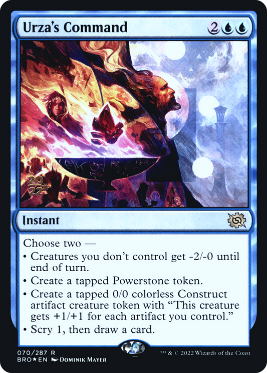 Urza's Command (070) (Prerelease) - Foil