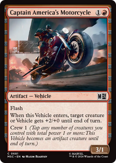 Captain America's Motorcycle (MSC) - Foil