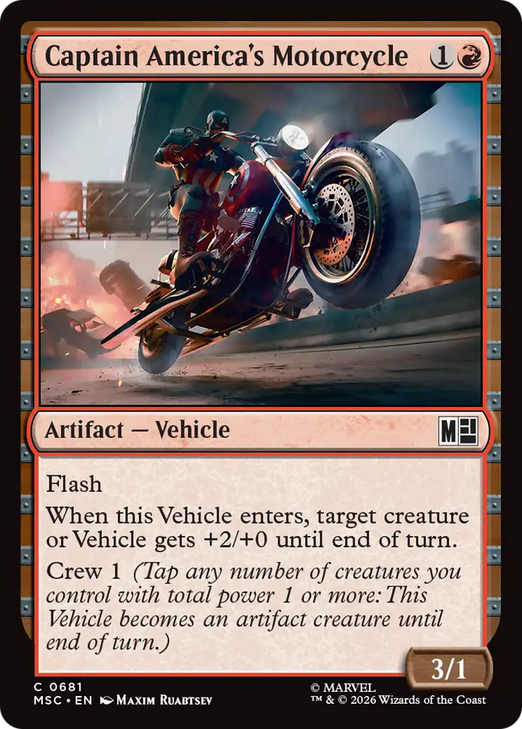 Captain America's Motorcycle (MSC)