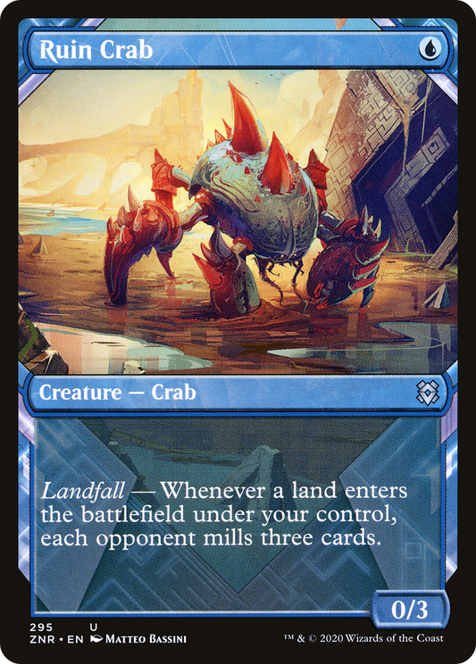 Ruin Crab (295) (Showcase) - Foil