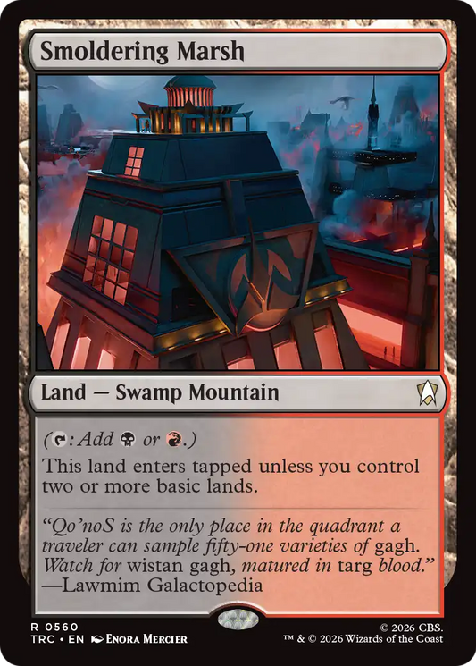 Smoldering Marsh (0560) (TRC) - Surge Foil