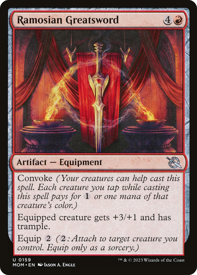 Ramosian Greatsword - Foil