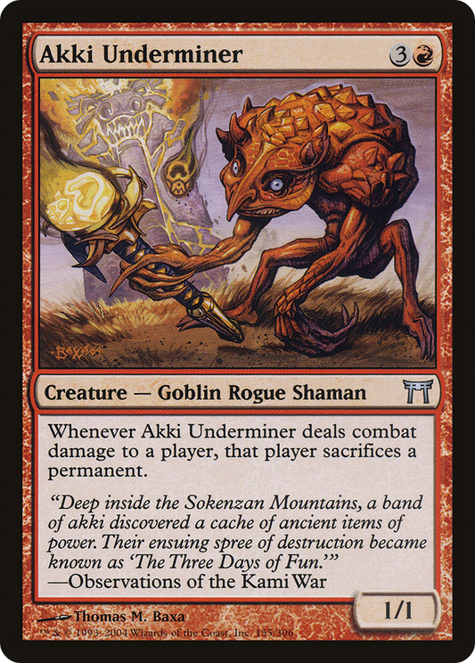Akki Underminer - Foil
