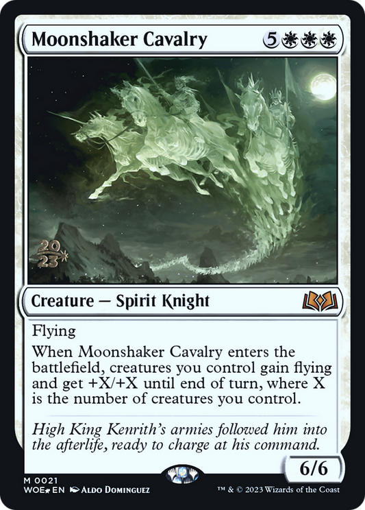 Moonshaker Cavalry (0021) (Prerelease) - Foil