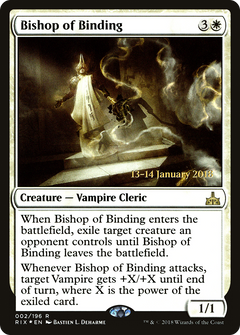 Bishop of Binding (002) (Prerelease) - Foil