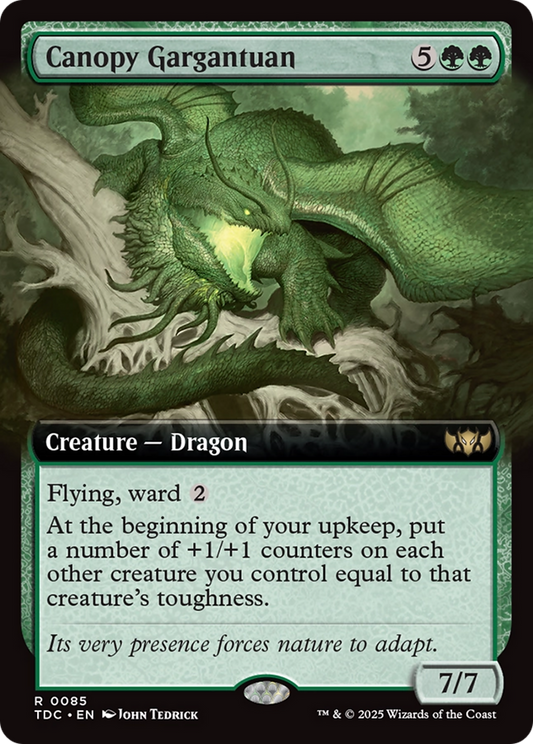 Canopy Gargantuan (0085) (Extended Art)