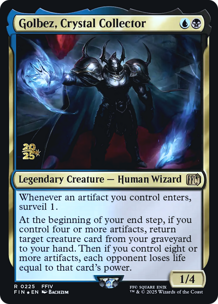 Golbez, Crystal Collector (0225) (Prerelease) - Foil