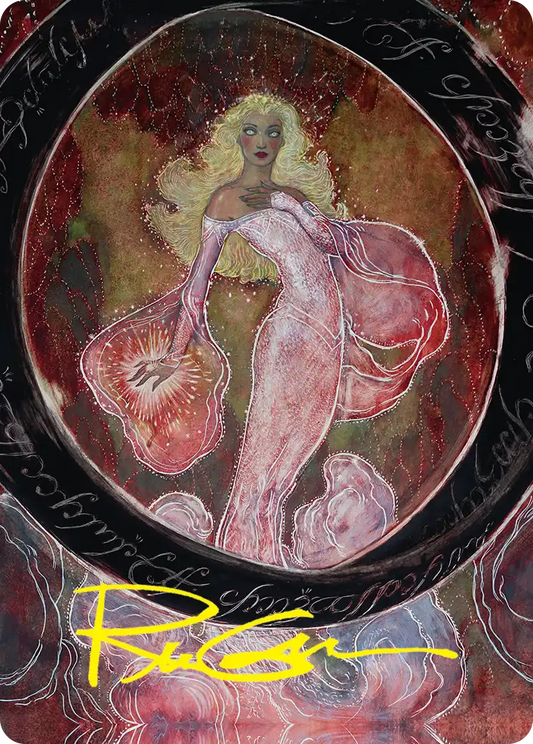 Galadriel's Dismissal (29/54) Art Card (HOB) - Gold-Stamped Signature