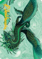 Teval, Arbiter of Virtue (38/54) Art Card (ATDM) - Gold-Stamped Signature