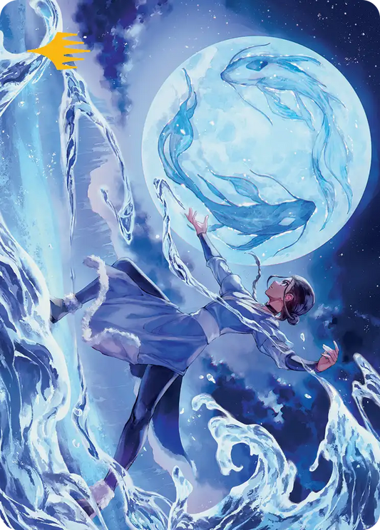 Waterbender Ascension (06/54) Art Card - Gold-Stamped Signature tla