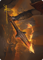 The Spear of Leonidas (04/20) Art Card (AACR) - Gold-Stamped Signature