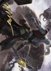 Orah, Skyclave Hierophant (79/81) Art Card (AZNR) - Gold-Stamped Signature