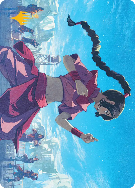 Ty Lee, Chi Blocker (05/54) Art Card - Gold-Stamped Signature tla