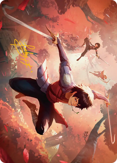 Jet, Freedom Fighter (22/54) Art Card - Gold-Stamped Signature tla