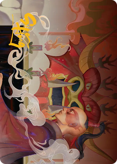 Obsessive Pursuit (42/54) Art Card - Gold-Stamped Signature tla