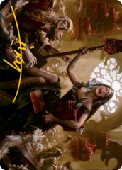 Gisa, Glorious Resurrector (35/81) Art Card (AMID) - Gold-Stamped Signature