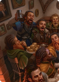 Fíli and Kíli, Joyous Scene (01/12) Art Card (HOB)
