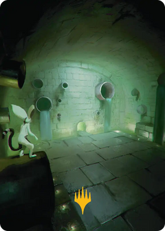 Swamp (52/54) Art Card - Gold-Stamped Signature tla