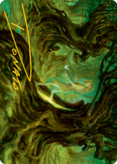 Neverwinter Dryad (69/81) Art Card (AAFR) - Gold-Stamped Signature