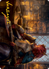 Jaded Sell-Sword (47/81) Art Card (AAFR) - Gold-Stamped Signature