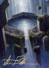 Morphic Pool (32/81) Art Card (AZNR) - Gold-Stamped Signature